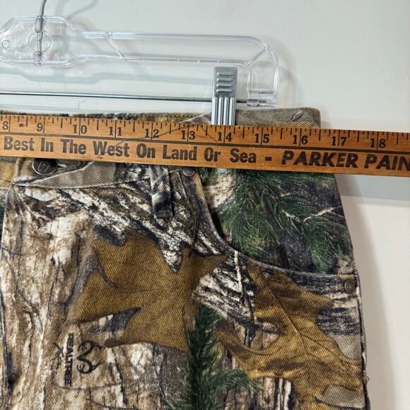 Wrangler Pro Gear Women's Camo Print Jeans Allover Print Hunting Western 12 - Picture 7 of 7
